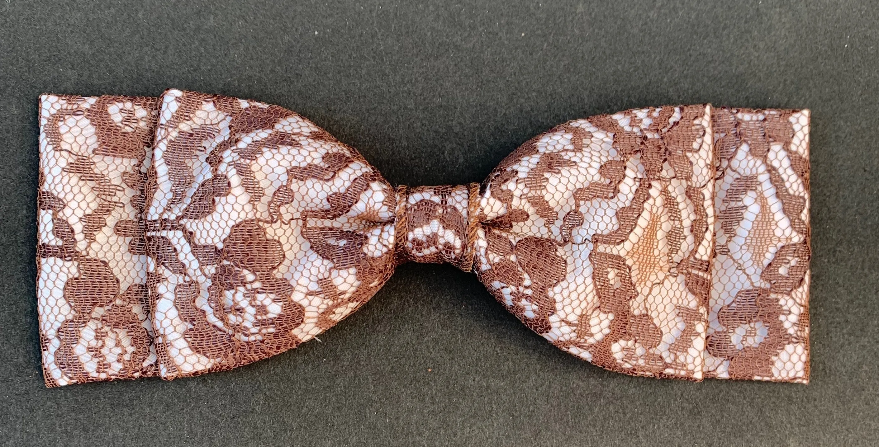 Pretty Vintage Lace Bow Hair Clip