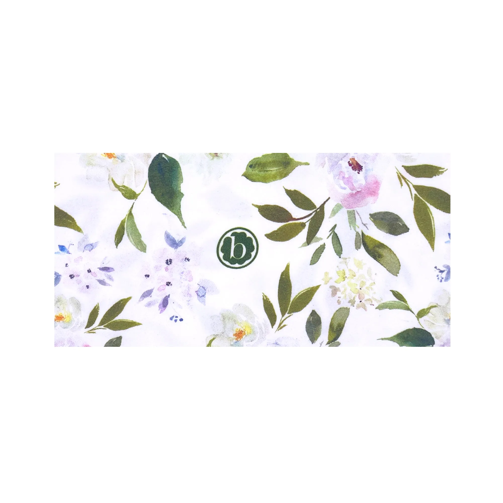 PRINTED KNOT: paperwhites floral