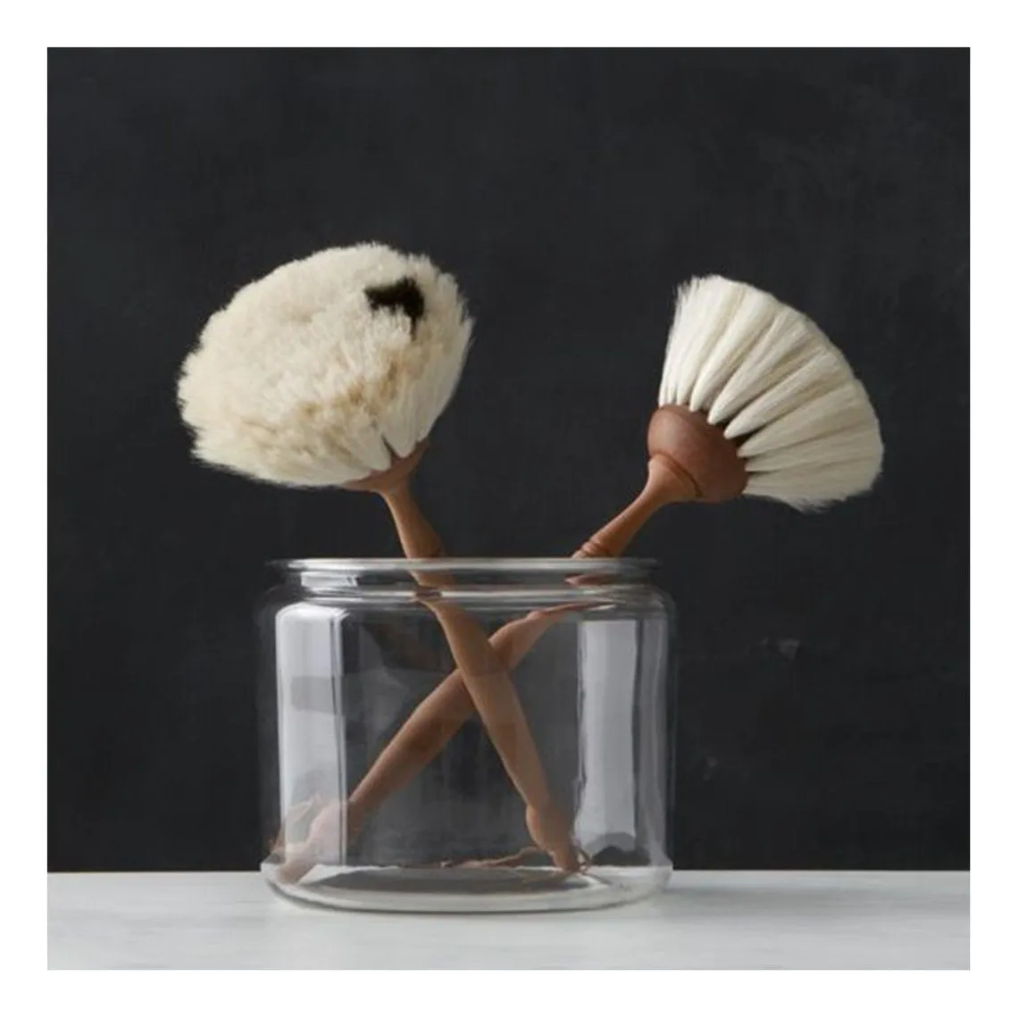 Redecker Goat Hair Duster - White