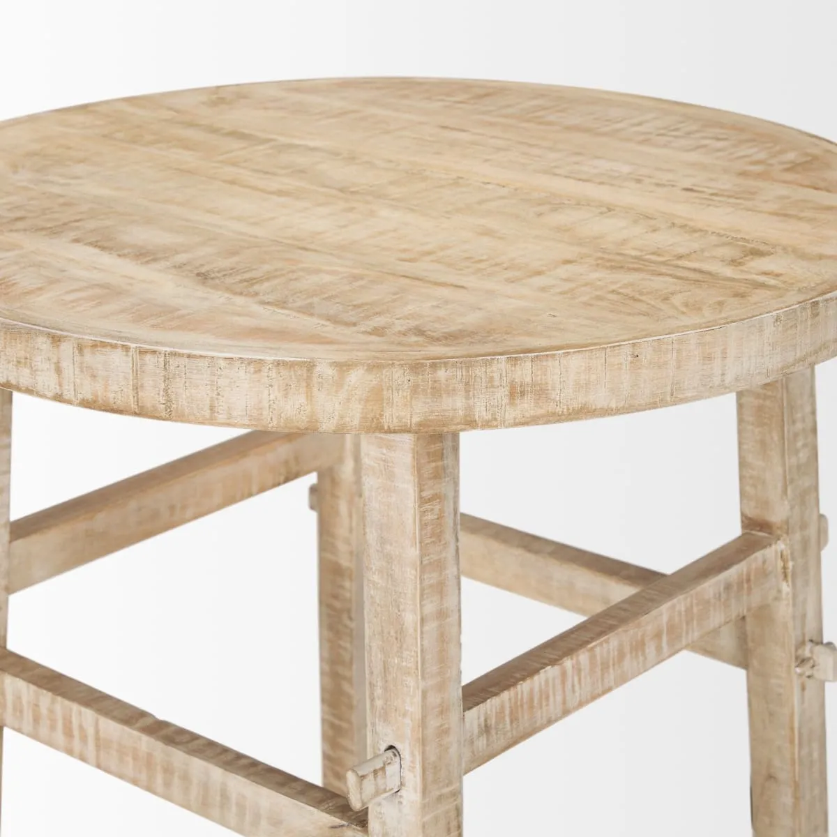 Rosie End Table Blonde Wood | Large