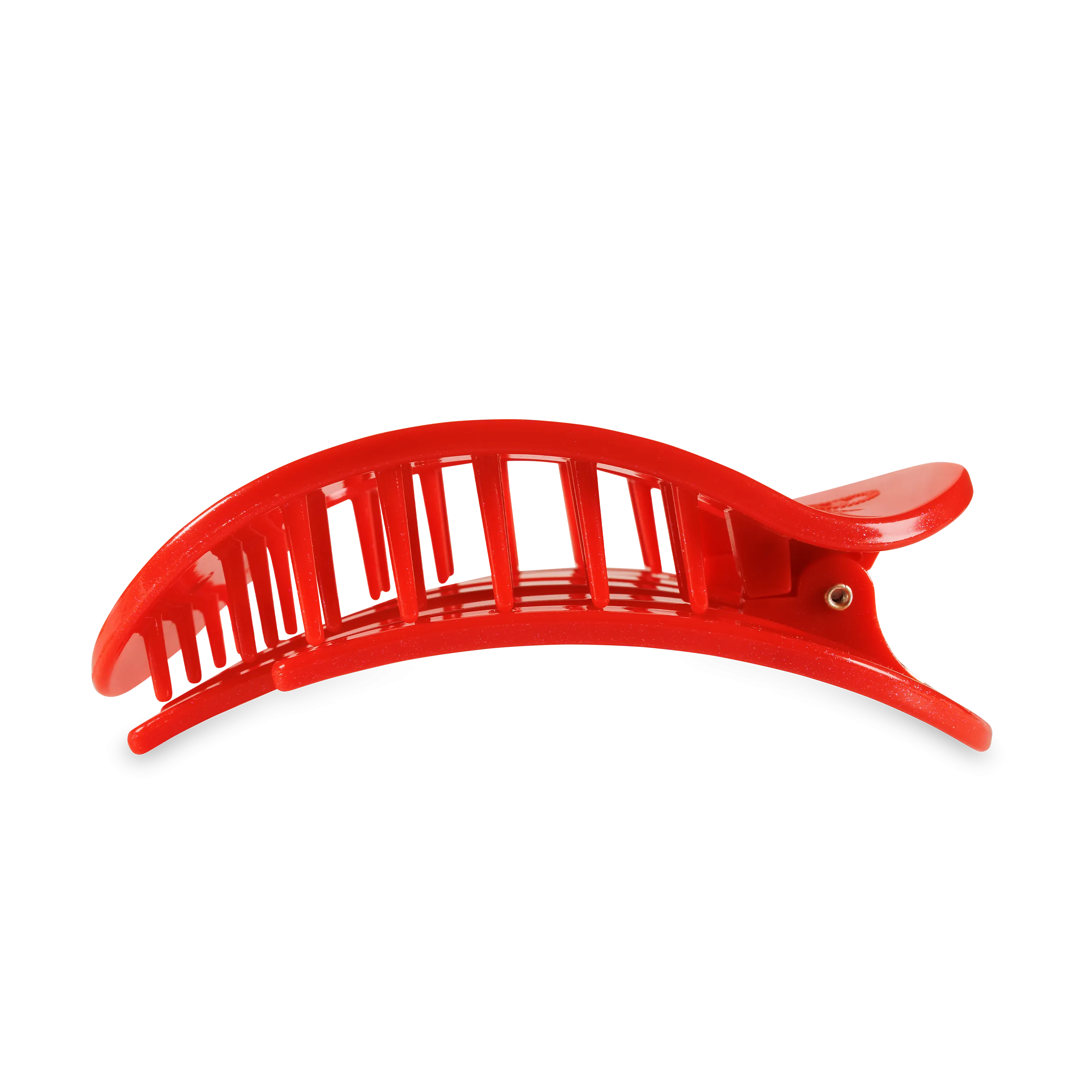 Rudolph Red Large Flat Round Hair Clip