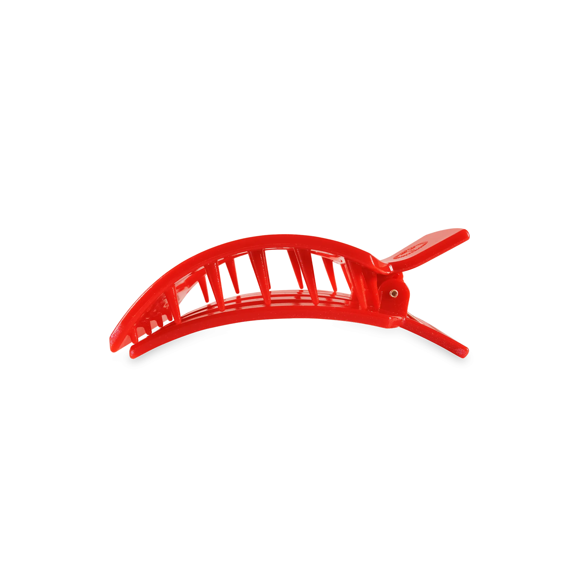 Rudolph Red Small Flat Square Hair Clip