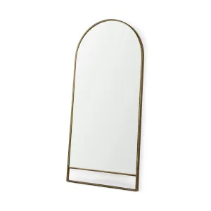 Sadie Floor Mirror Gold Metal | 76H