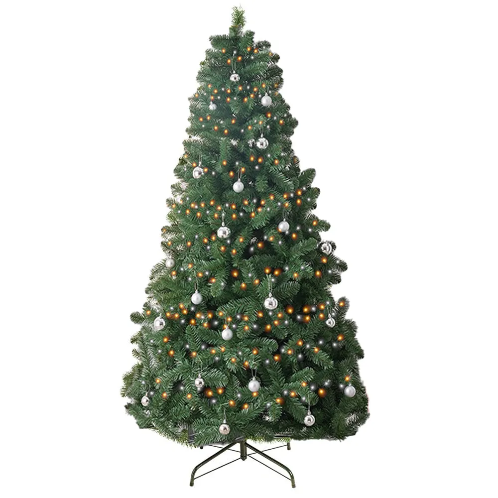 Scandinavian 7ft Green Artificial Christmas Tree