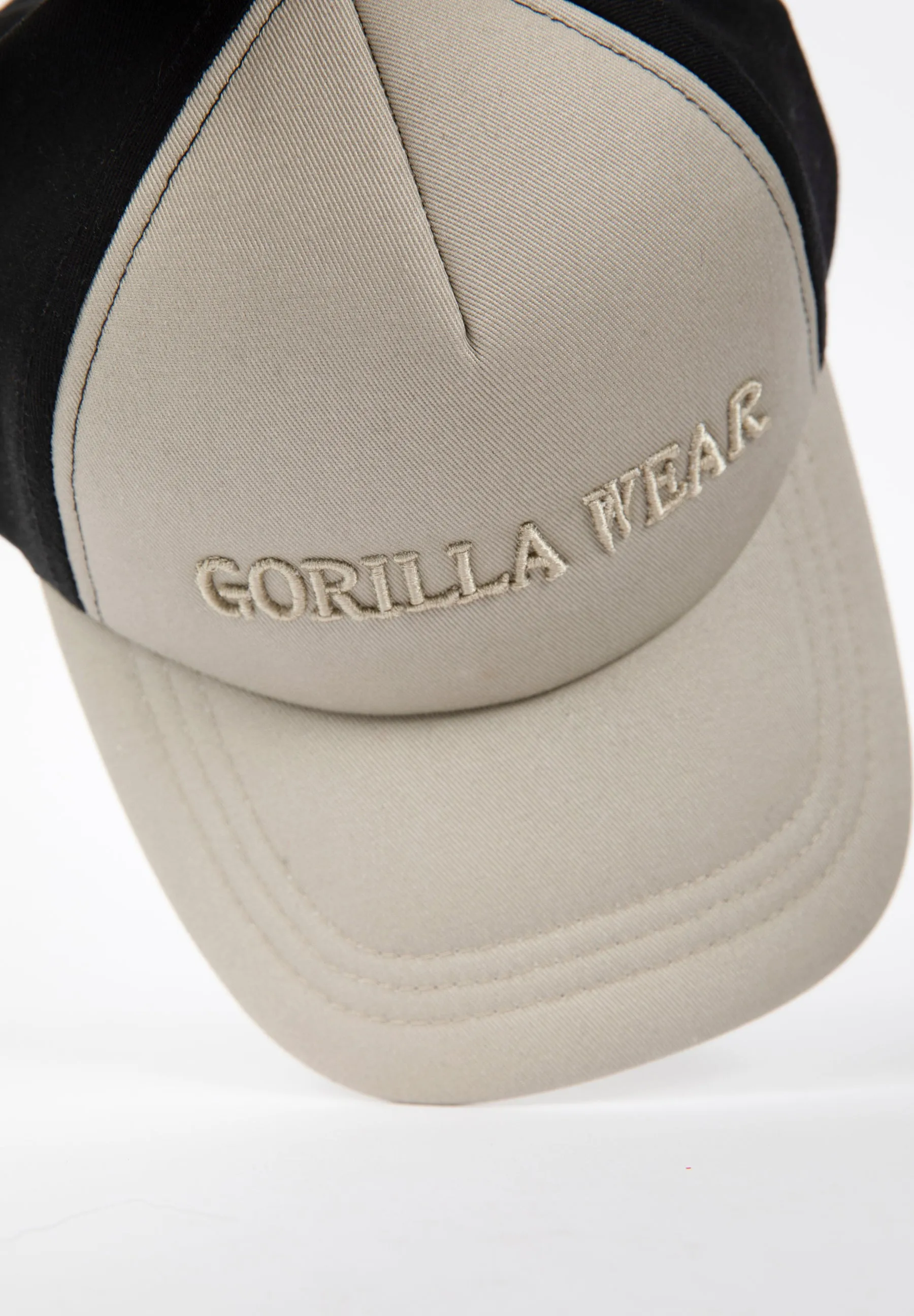 Sharon Ponytail Cap - Beige/Black