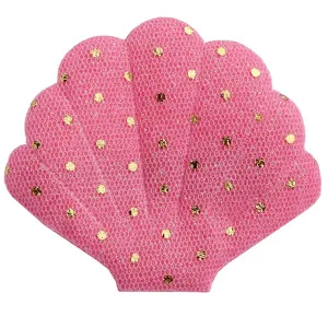 Shell Clip: Hot pink