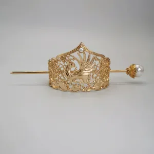Shiying Gong 石英宫 Quartz Palace Unisex Crown & Pin