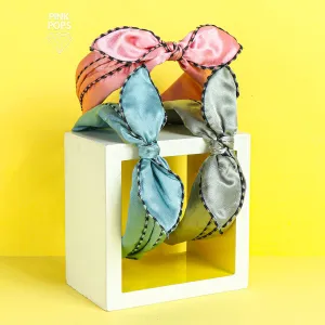 Silk Knotted Bow Headband