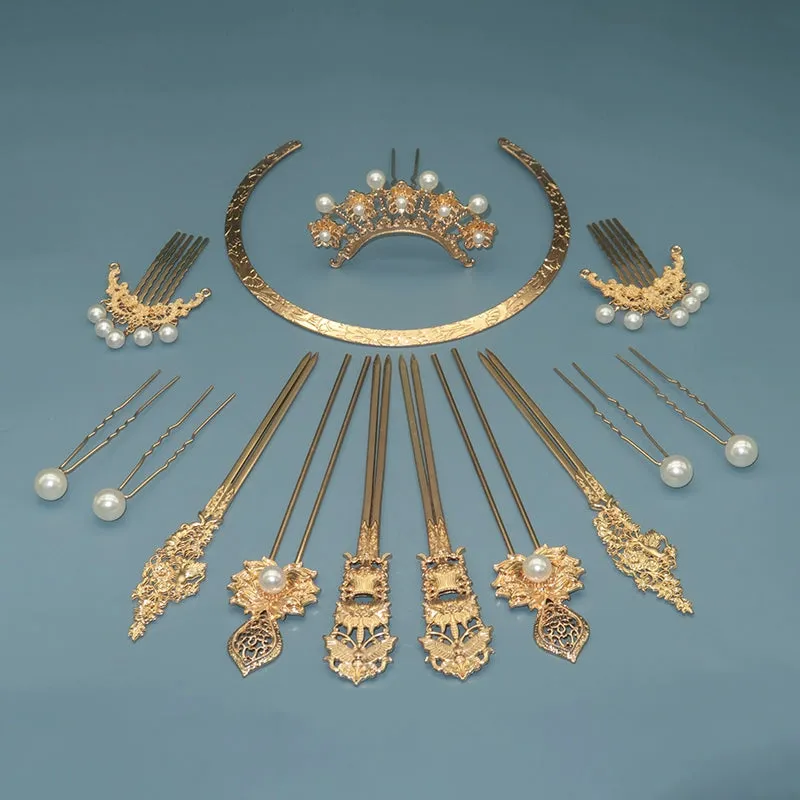 Tang Feng 唐风 Golden Age Tang Dynasty 30pc Hair Pin Set