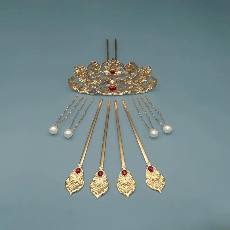 Tang Feng 唐风 Golden Age Tang Dynasty 30pc Hair Pin Set