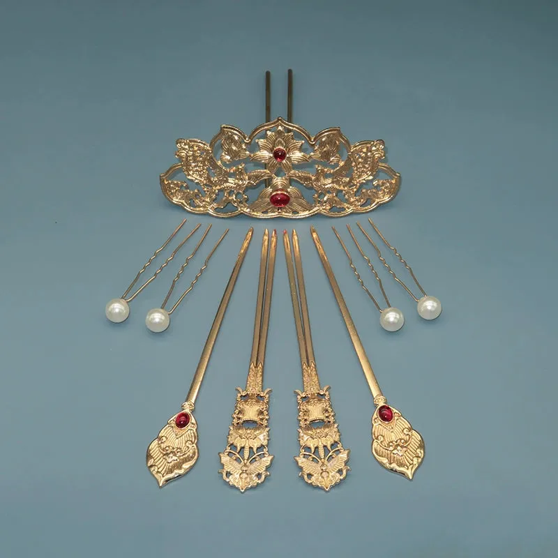 Tang Feng 唐风 Golden Age Tang Dynasty 30pc Hair Pin Set