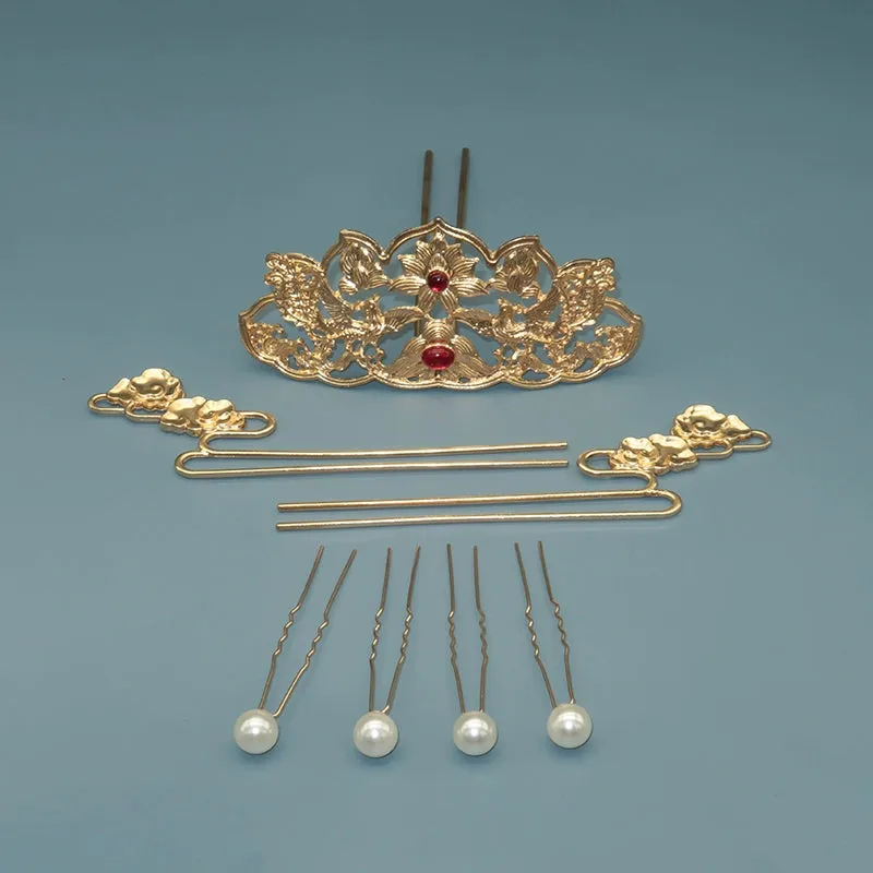 Tang Feng 唐风 Golden Age Tang Dynasty 30pc Hair Pin Set