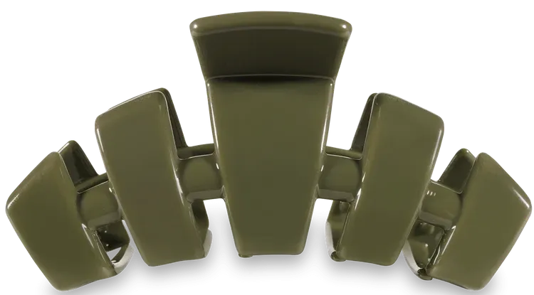 Teleties Classic Olive Hair Clip