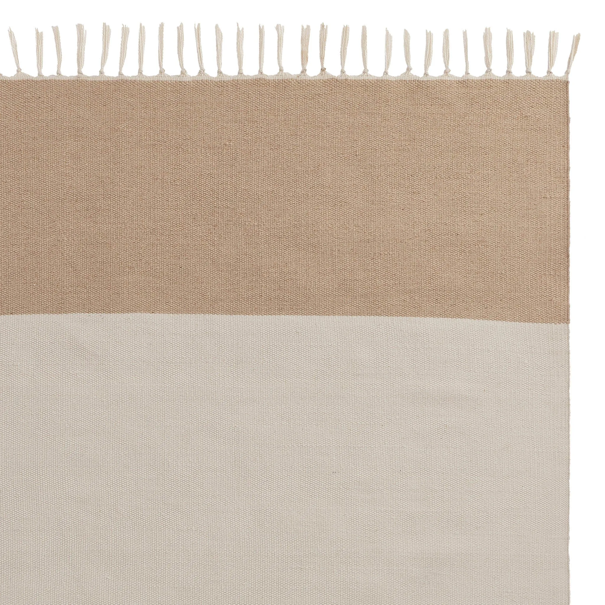 Tumla Rug [Ochre & Natural white & Natural]