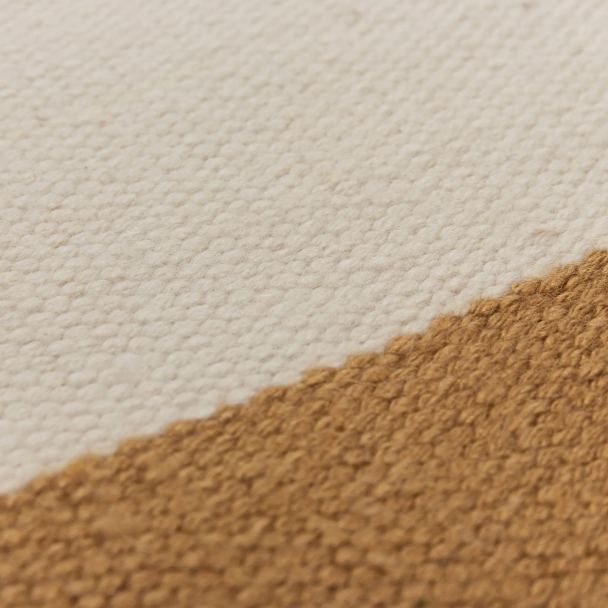 Tumla Rug [Ochre & Natural white & Natural]