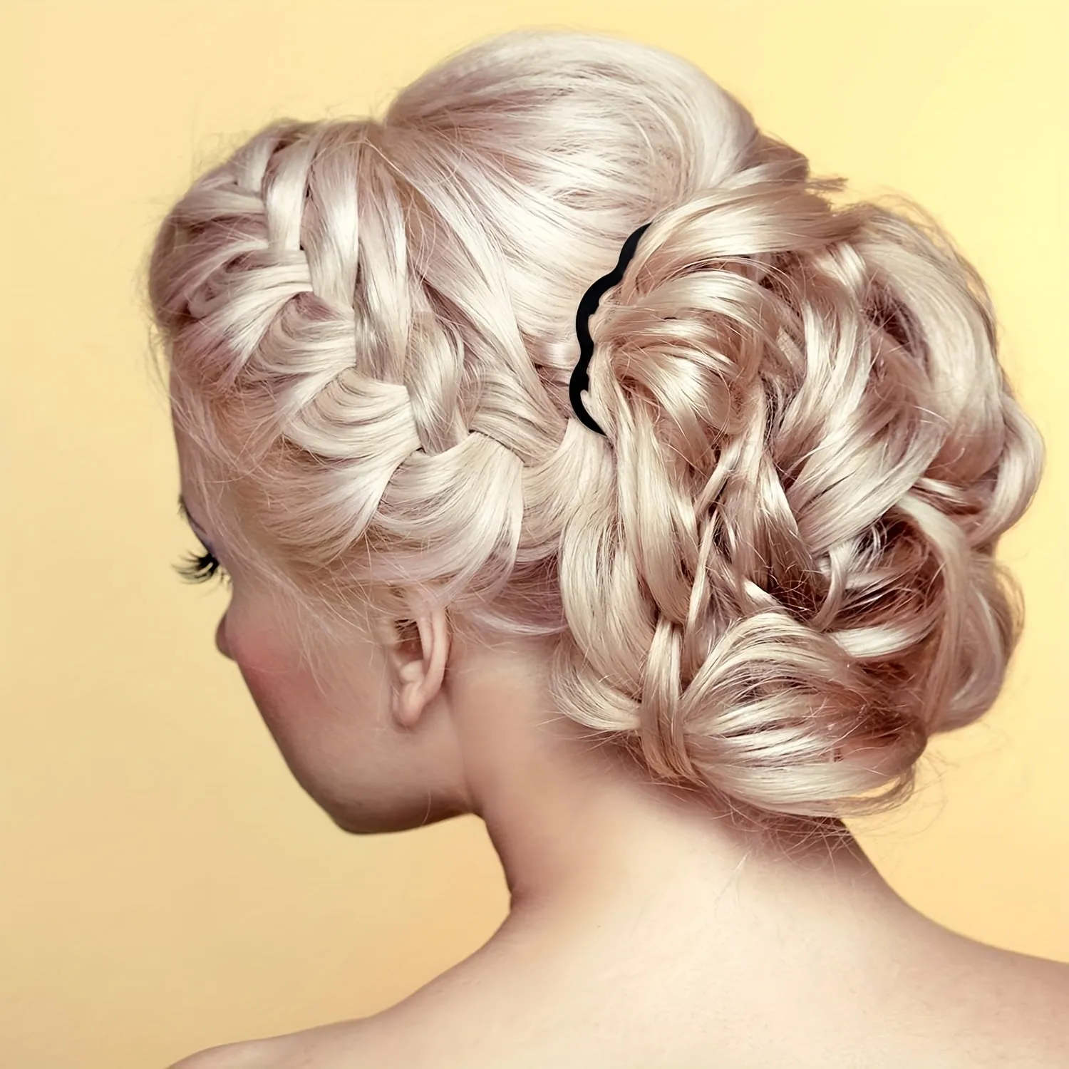 Vintage French Hair Comb Elegant Hair Fork for Women