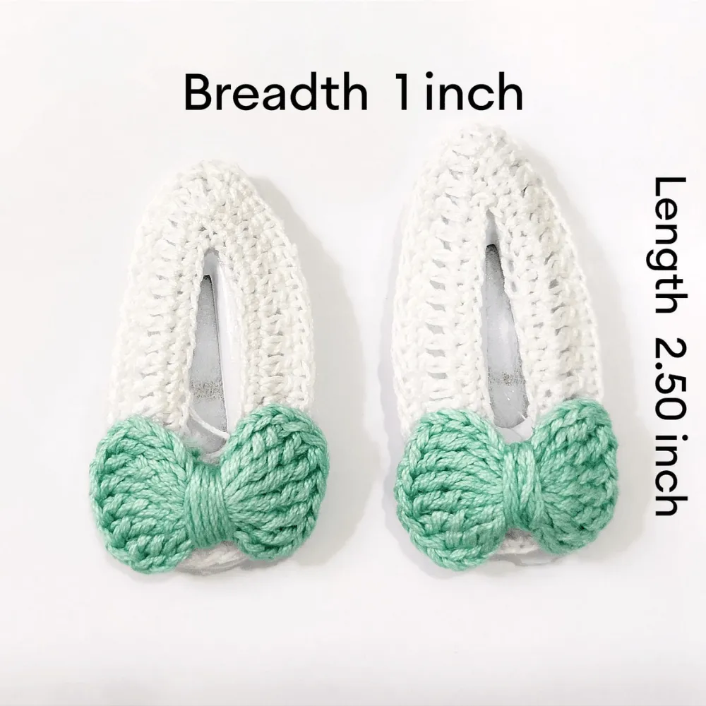 White with Green Bow
