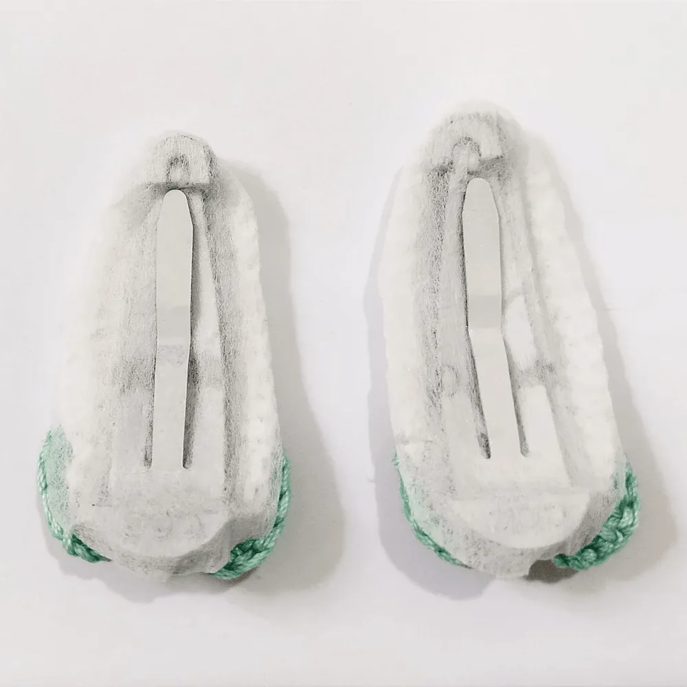 White with Green Bow