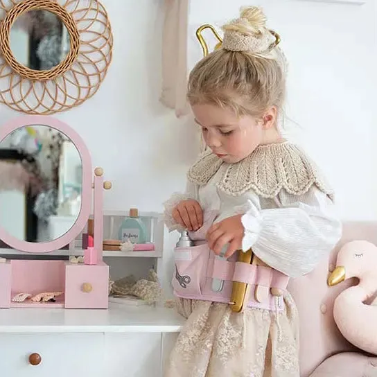 Wooden Hairdresser Set Pretend Play